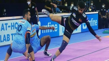 Sports News | PKL: Telugu Titans, Bengal Warriors Share Spoils