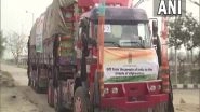 World News | 'Gift from People of India to the People of Afghanistan': India Sends Wheat Loaded in 50 Trucks