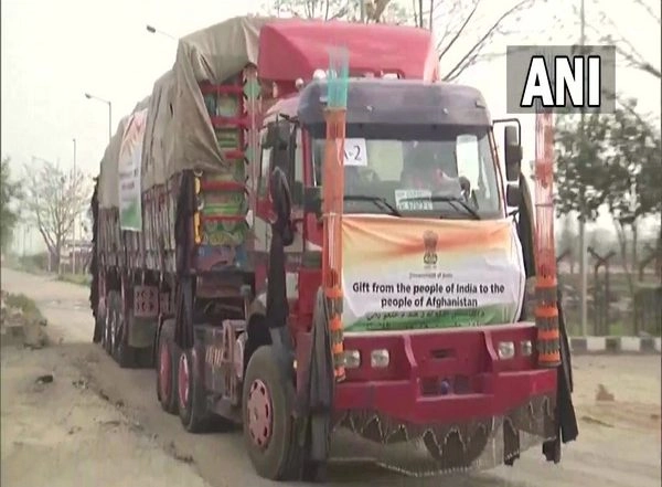World News | 'Gift from People of India to the People of Afghanistan': India Sends Wheat Loaded in 50 Trucks