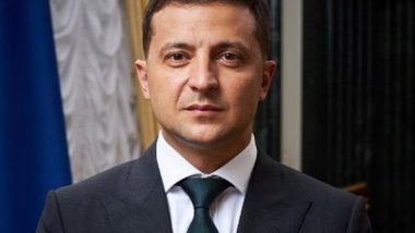 President Volodymyr Zelensky Vows to Defend Ukraine As Russia Closes in on Kyiv (Watch Video)