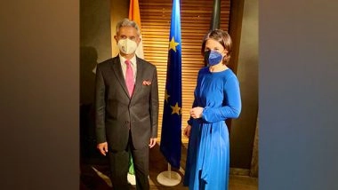 World News | Jaishankar Holds Talks with German Counterpart Baerbock, Shares Perspective on Ukraine Situation