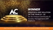 Business News | ApnaComplex Bags the Best Community and Society Management ERP Solution Award