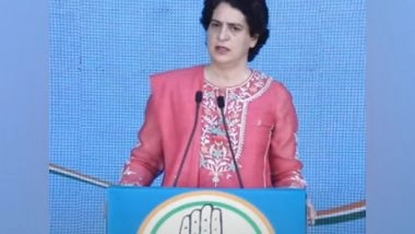 India News | Assembly Polls: 12 Lakh Posts Lying Vacant Under BJP Govt in UP, Alleges Priyanka Gandhi