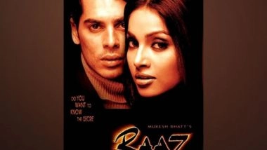 Entertainment News | Bipasha Basu, Dino Morea Walk Down Memory Lane on 20 Years of 'Raaz'