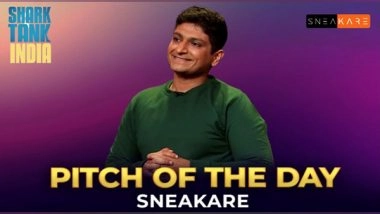 Business News | Youngest Pitcher on SHARK TANK INDIA to Come out with a Deal with 3 Sharks!