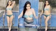 Urfi Javed Goes Wet and Wild as She Sizzles by the Pool in a Sexy Bikini (Watch Viral Video)