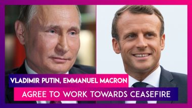 Ukraine: Vladimir Putin, Emmanuel Macron Agree To Work Towards Ceasefire But Russia Extends Military Drill In Belarus