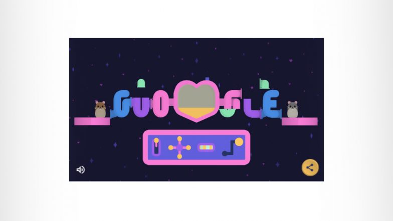 Valentine's Day: Google Doodle celebrates Valentine's day with a game