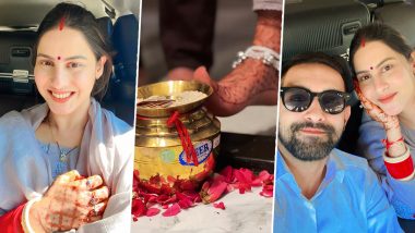 Vikrant Massey Weds Sheetal Thakur: New Bride Shares Pictures From Her Griha Pravesh Ceremony!