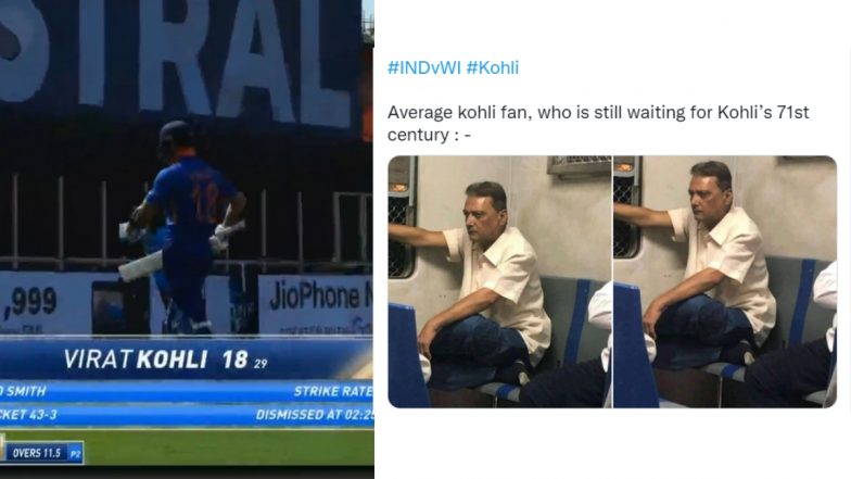 Virat Kohli Funny Memes Go Viral After Fans’ Wait for Star Indian Cricketer’s 71st Century Ends in Disappointment