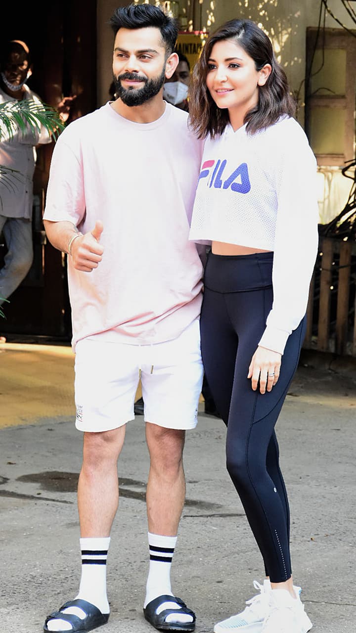 Tights and Crop Top For Anushka