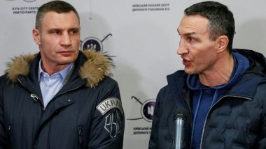 Ukrainian Boxer Wladimir Klitschko To Take Up Arms After Russia Invades Ukraine, Calls to Stop 'Senseless War' (Watch Video)