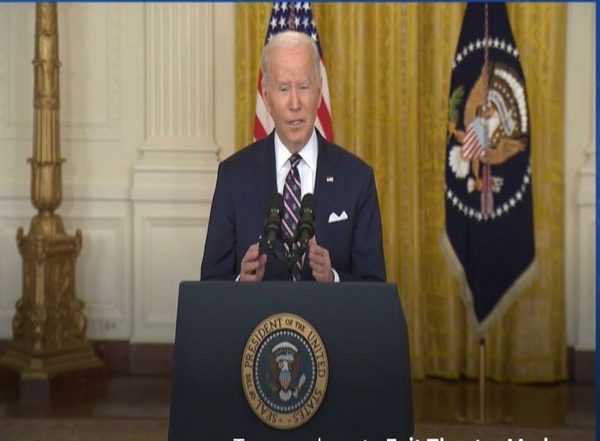 World News | Biden Discusses Ways to Hold Russia Accountable for Unprovoked,unjustified Attack on Ukraine
