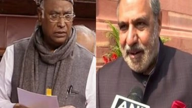 India News | Kharge Consumes Most of Congress Time in Rajya Sabha, 'miffed' Anand Sharma Unlikely to Speak on Motion of Thanks to President's Address