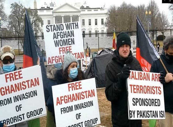 World News | Afghan Activists in US Protest Against 'Pakistan-sponsored Taliban'