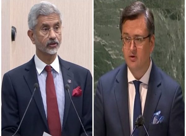 World News | EAM Jaishankar, Ukrainian FM Kuleba Discuss Evacuation of Indian Nationals