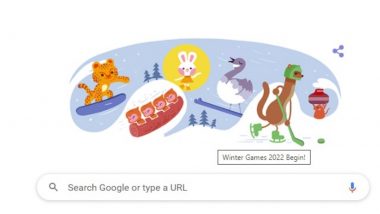 Winter Olympics 2022 Google Doodle: Beijing Olympic Games Begin With the Coolest Animation by Search Engine Giant