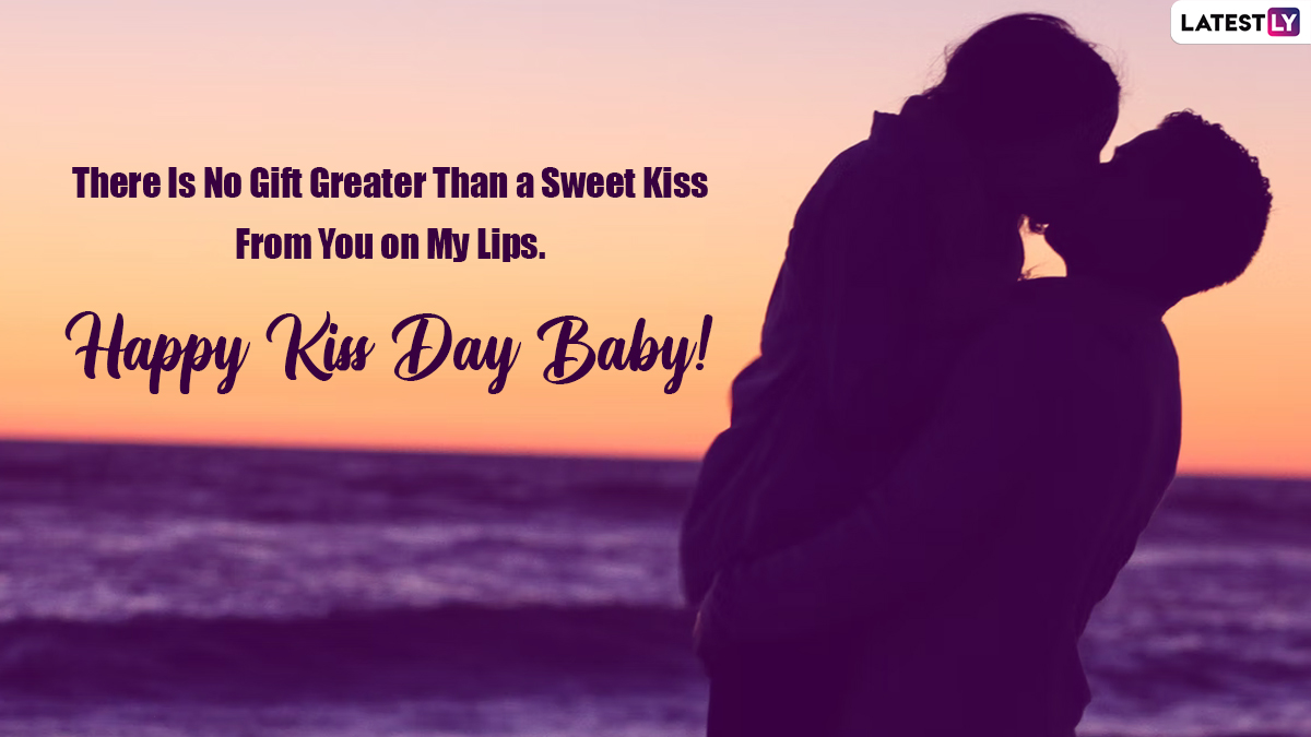 Kiss Day 2022 Messages & HD Images: Lovey-Dovey Texts, Wishes ...