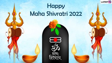 Maha Shivratri 2022 Messages & HD Wallpapers: Send Spiritual Quotes, Greetings, HD Images For Facebook Status, WhatsApp Stickers And SMS to Your Friends And Family Members