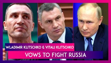 Wladimir Klitschko, Boxing Legend And Brother Of Kyiv Mayor Vitali Klitschko, Vows To Fight Russian Army