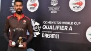 Sports News | Struggle Has Been Real: Skipper Raza After UAE Qualifies for Men's T20 WC