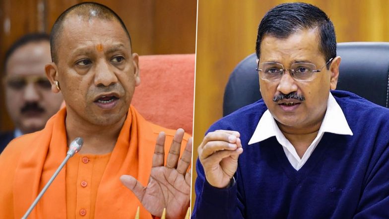 'Suno Kejriwal', 'Suno Yogi': Yogi Adityanath and Arvind Kejriwal Fire Salvos at Each Other on Twitter Over Exodus of Migrants During COVID-19 Lockdown