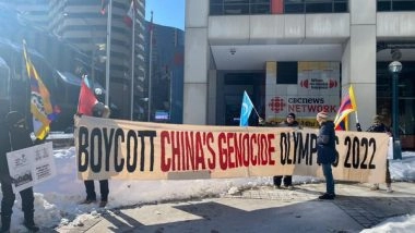 World News | Members of Tibetan Community in Australia Urge Global Community to Boycott Beijing Winter Olympics over Rights Violations