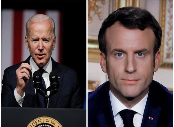 Joe Biden Holds Telephonic Conversation With Emmanuel Macron, Discusses Russia's Continued Military Build-up on Ukraine's Borders