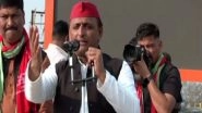 India News | UP Election: Yogi Adityanath Distributing Laptop but Can't Operate One, Says Akhilesh Yadav