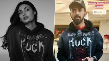 Athiya Shetty Sports Boyfriend KL Rahul’s Hoodie in New Photoshoot, the Cricketer Reacts (View Pic)