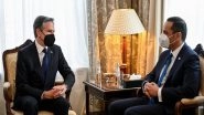 World News | Blinken Meets Qatari Deputy PM Al Thani, Discusses Ukraine, Afghanistan
