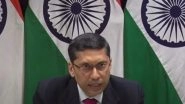 World News | Manmohan Singh's Remarks on India's Foreign Policy Purely Political Message, Not Policy One: MEA