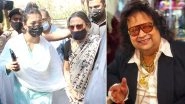RIP Bappi Lahiri: Kajol Arrives With Mother Tanuja At The Veteran Singer-Composer&rsquo;s Residence To Pay Last Respects (View Pics/Watch Video)
