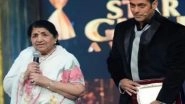 Entertainment News | Salman Khan Sings 'Lag Jaa Gale' in Emotional Tribute to Lata Mangeshkar