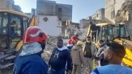 India News | Delhi: Portion of Building Collapses in Bawana's JJ Colony, 3 of 6 Trapped Under Debris Resued