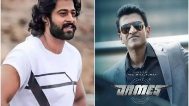 Entertainment News | 'This Film Will Be Special for Millions': Prabhas on Puneeth Rajkumar's Last Movie 'James'