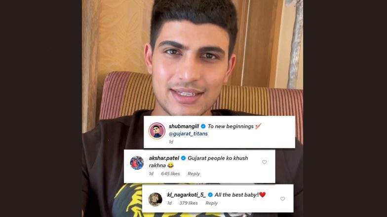 Gujarat Titans Have a Witty Take On Comments From Shubman Gill’s Post After Latter Shares Video on Starting Afresh for New IPL Franchise