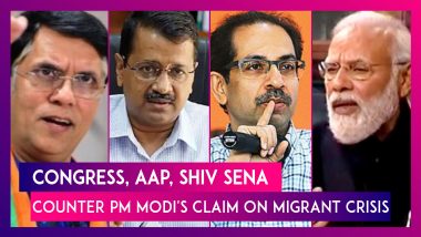 Congress, AAP, Shiv Sena Counter PM Modi's Claim On Migrant Crisis, Arvind Kejriwal Calls It 'Blatant Lie'