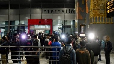 World News | Air India's Special Flight Lands at Delhi Airport with over 240 Passengers from Ukraine