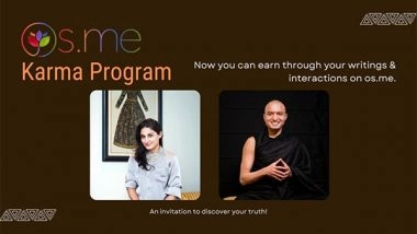 Business News | Os.me Launches Karma Program Officially