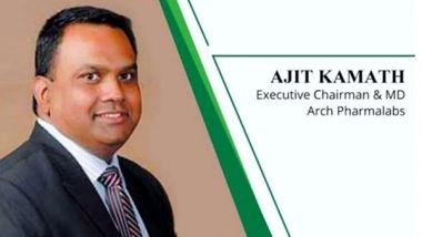 Business News | Dr. Ajit Kamath Managing Director Of Arch Pharmalabs Ltd Conferred Honorary Doctorate in Health Administration by Indian Institute of Technical Research and Business Studies