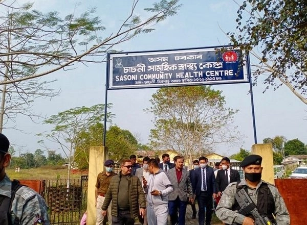 India News | Assam CM Takes Stock of Healthcare Facilities in Sasoni Community Health Centre