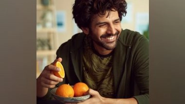 Entertainment News | Kartik Aaryan Looks 'Ati Sun-dar' in New Sunkissed Selfie