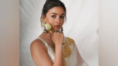 Entertainment News | Alia Bhatt Treats Fans with Stunning Saree Clad Pictures