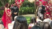 Entertainment News | Farhan Akhtar, Shibani Dandekar Make a Perfect Pair in Dreamy Wedding