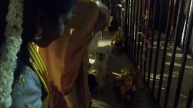 India News | Child Touches PM Modi's Feet, Seeks Blessings During Inauguration Ceremony of 'Statue of Equality'