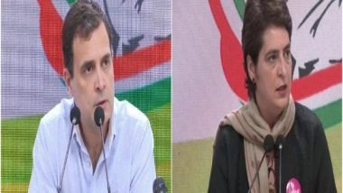India News | UP Polls: Rahul Gandhi, Priyanka Gandhi Among Congress 30-star Campaigners for Second Phase