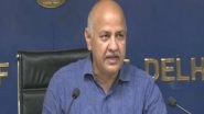 India News | Delhi Roads Will Be Pothole-free Within a Month: Sisodia