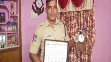 India News | Police Constable Emerges as Fitness Icon for People of Telangana