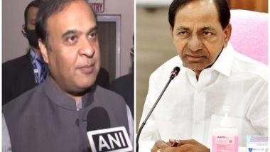 India News | Himanta Biswa Sarma Wishes Telangana CM KCR on His Birthday